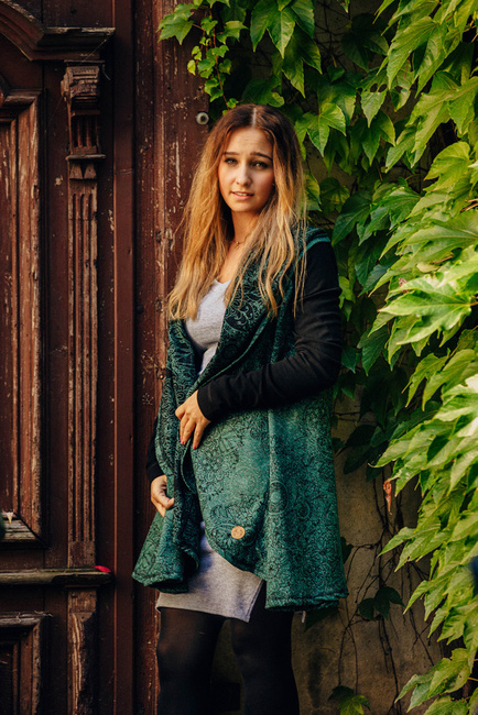 Long Cardigan LennyLamb: Wild Wine - Ivy