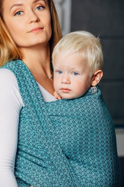 Chusta tkana LennyLamb - Little Love Amazonit