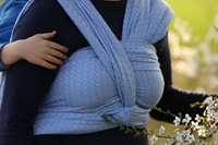 Chusta kółkowa/Ring Sling EverySlings Sweetheart Winter Sky