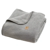 Zaffiro - Oslo Cotton Blanket 75x100, grey