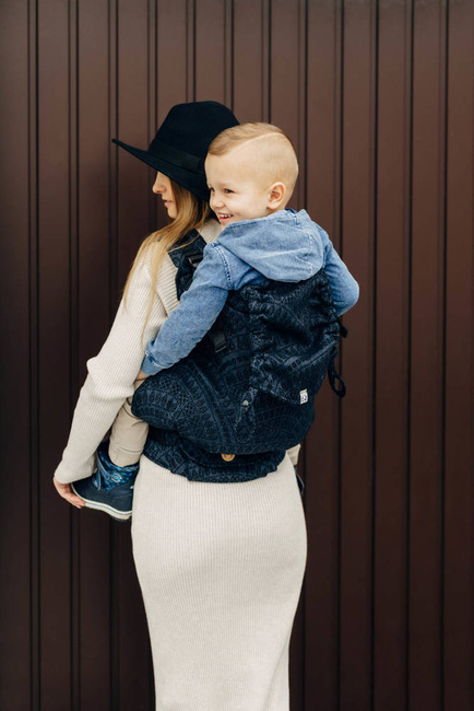 Lenny Lamb Baby carrier: LennyPreschool: Peacock's Tail Sublime