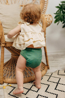 Otulacz wełniany LennyLamb -  Herringbone Green