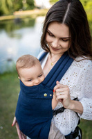 Nosidełko regulowane Qusy - Linen Navy