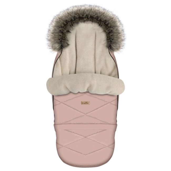 Zaffiro - Aspen GrowUp Wool Sleeping Bag - Baby Pink