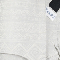 Nosidełko regulowane Fidella Fusion 2.0 Cubic lines Pale Grey