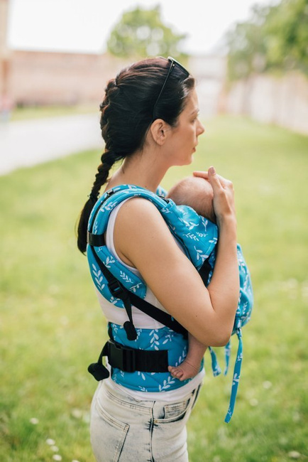 Nosidełko Be Lenka Mini - Leaves Lazure