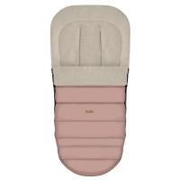 Zaffiro - Aspen iGrow Winter Footmuff with Premium Sheep Wool Baby Pink