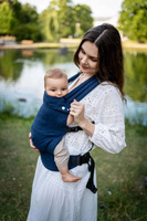 Nosidełko regulowane Qusy - Linen Navy