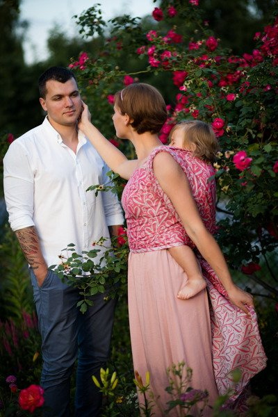 Chusta tkana EverySlings fLOVEr Passion