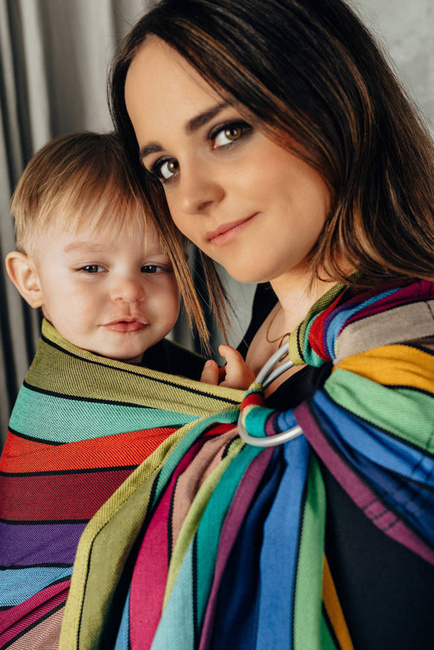 LennyLamb Ring Sling - Carousel of Colors