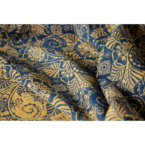 Chusta tkana Yaro Ava Contra Sand Night-Blue Glam