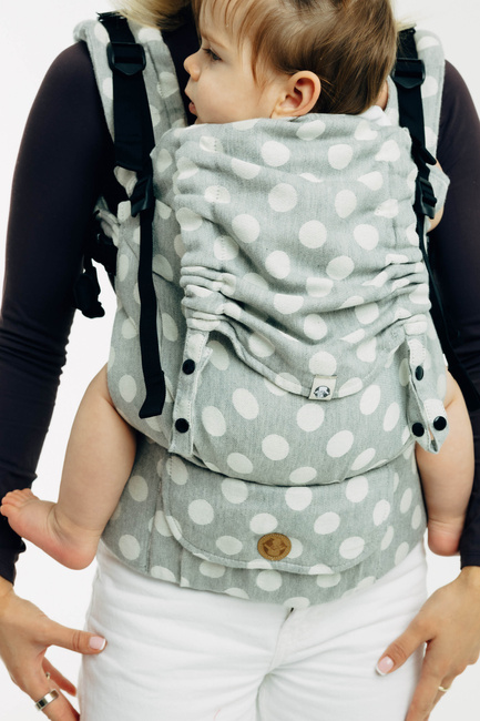 LennyLamb Baby carrier: LennyUpGrade: Litte Herringbone Skylight