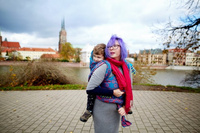 Chusta tkana EverySlings Constellation Peony