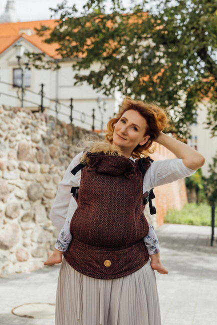 Nosidełko LennyLamb LennyGo - Big Love Auburn