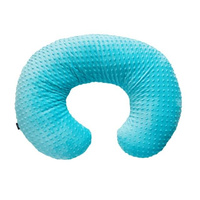 Poduszka do karmienia Zaffiro - Minky Turkusowa