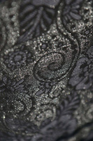 Chusta tkana Yaro Slings - Ava Duo Black Wool Silk Glam