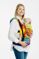 LennyLamb Baby carrier: LennyUpGrade: Rainbow Lotus