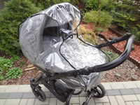 Camicoo - Uniwersalna folia przeciwdeszczowa 2w1 do wózka/gondoli