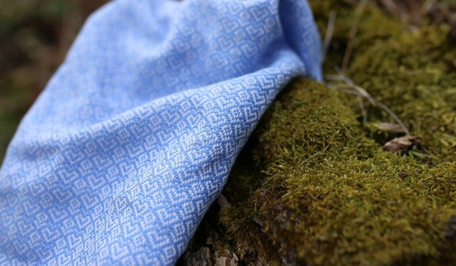 Chusta kółkowa/Ring Sling EverySlings Sweetheart Winter Sky