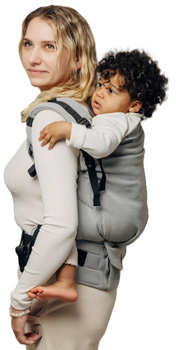 LennyLamb Baby carrier: LennyPreschool : Litte Herringbone Grey