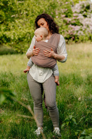 Elastic Baby Wrap - Mocha Mousse (5 m.)