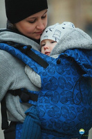 Nosidełko ergonomiczne Little Frog - Indigo Glow