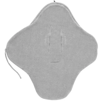 Zaffiro - Woolen wrap 0-12m Sierra Grey