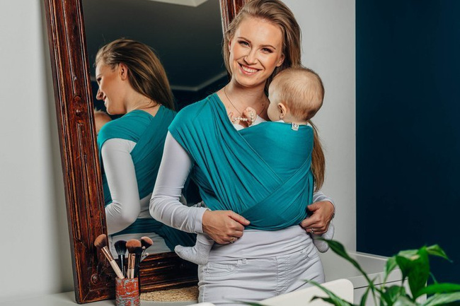 Woven wrap LennyLamb - Smoky - Honey