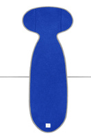 Antypotowa wkładka fotelikowa Simple Wool 15-36 G2