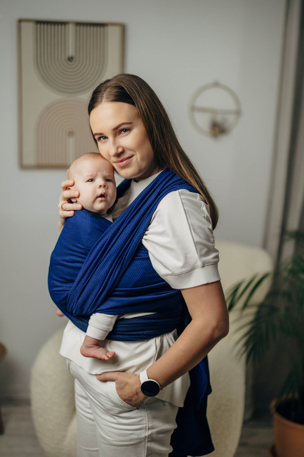 Basic Line Baby Sling Lenny Lamb - Cobalt