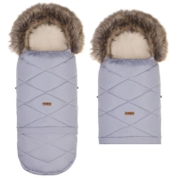 Zaffiro - Aspen GrowUp Wool Sleeping Bag - Steel Grey