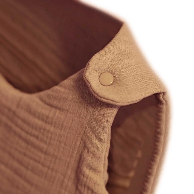 Zaffiro - Zaffiro Full Muslin Sleeping Bag 0.5 TOG 0–6m  - Toffee
