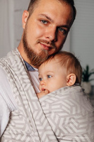 Chusta tkana Lenny Lamb - Alabaster