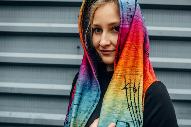 Kardigan LennyLamb: Symfonia Tęcza Dark