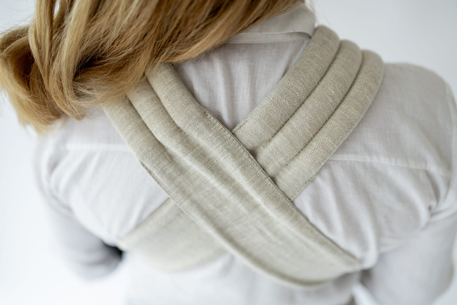 Baby Carrier Qusy Mini - Linen Beige  2.0