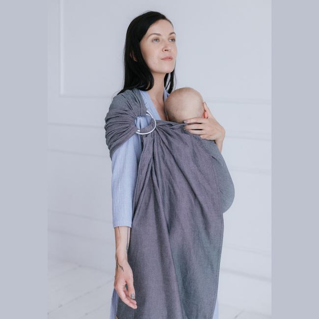 Zaffiro Ring Sling Hug Me - Roma: Grey
