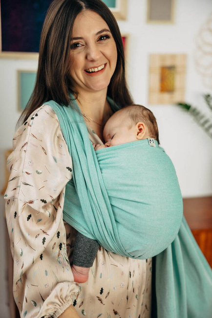Basic Line Baby Sling LennyLamb - Agave