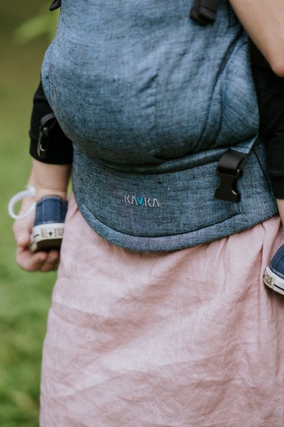 Nosidełko Kavka Multi-age River linen