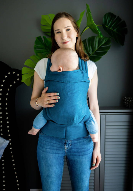 Nosidełko regulowane Qusy - Linen Mirage