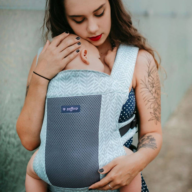  Nosidełko Zaffiro - City Air: Grey Fern