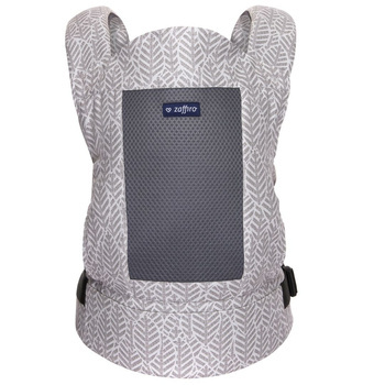 Zaffiro - baby carrier City Air: Grey Leaves
