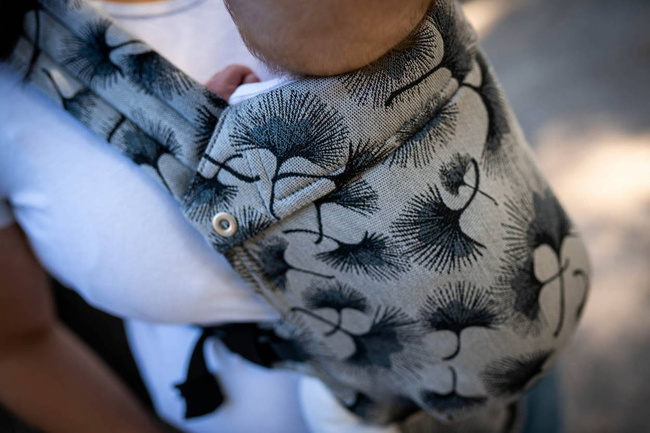 Nosidełko regulowane Qusy - Epic Ginkgo Silver