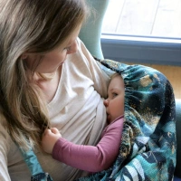 Rollersy - chusta do karmienia Gold Dust Black