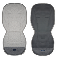 Zaffiro Wkładka do wózka Wełna premium Szara 85 cm