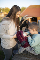 Plecak dziecięcy - Travel Bear Stars Maroon