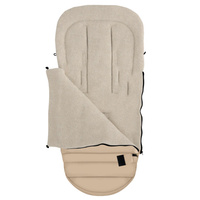 Zaffiro - Aspen iGrow Winter Footmuff with Premium Sheep Wool Vanilla