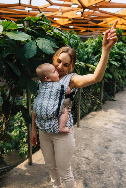 LennyLamb baby carrier LennyLight - Catkin Willow