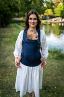Nosidełko regulowane Qusy - Linen Navy