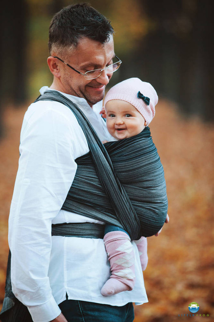 Chusta tkana Little Frog - Hematyt