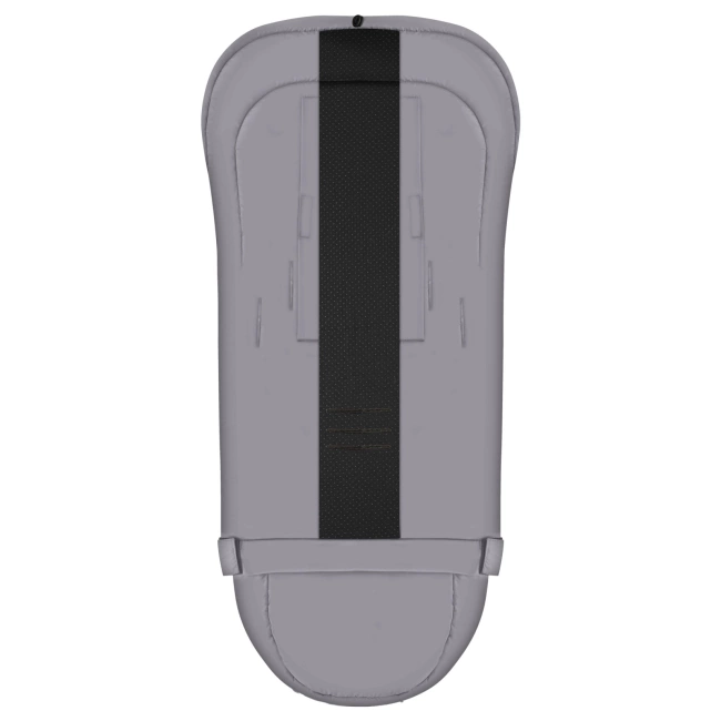 Zaffiro -  Regulowany wełniany śpiwór iGrow Aspen 0-36m Steel Grey